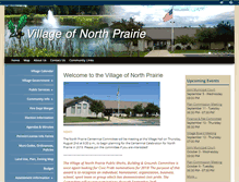 Tablet Screenshot of northprairie.net